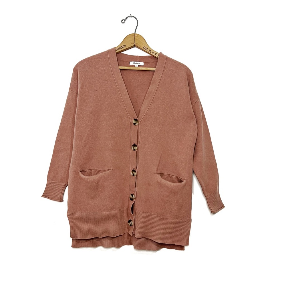 Madewell | Peach Cardigan